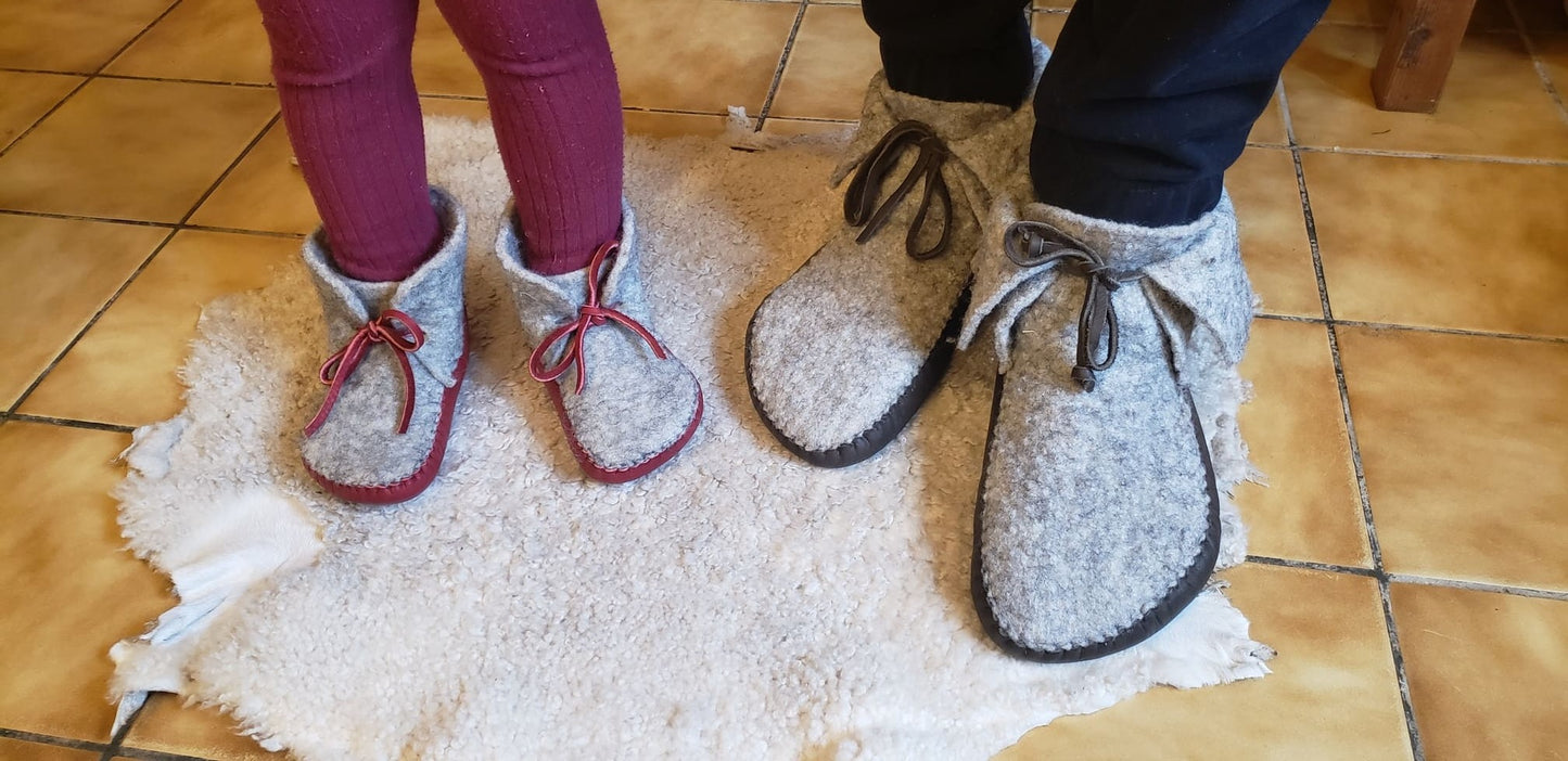 Winter house baby shoes