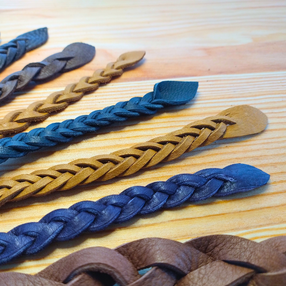 DIY Leather Bracelets and Hairbands