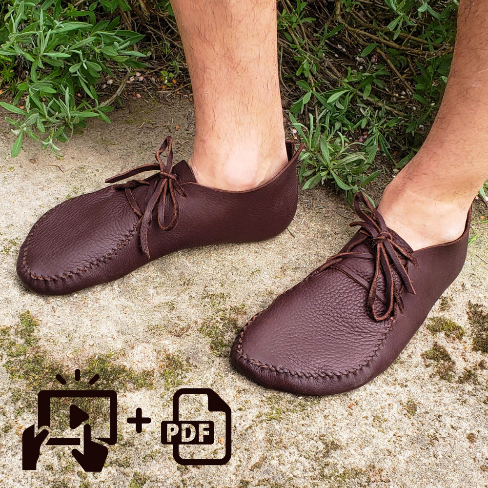 "The Runners" and "Laced-Up Boots" Video + PDF Tutorial with Printable Patterns