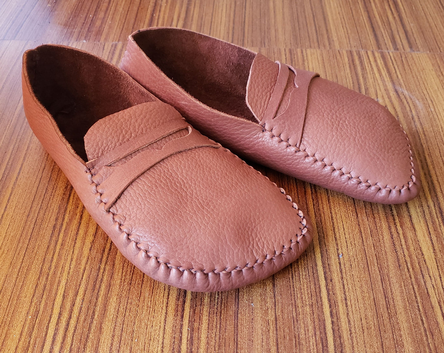 "Oxford" Moccasins / Custom-Made Barefoot-Shoes