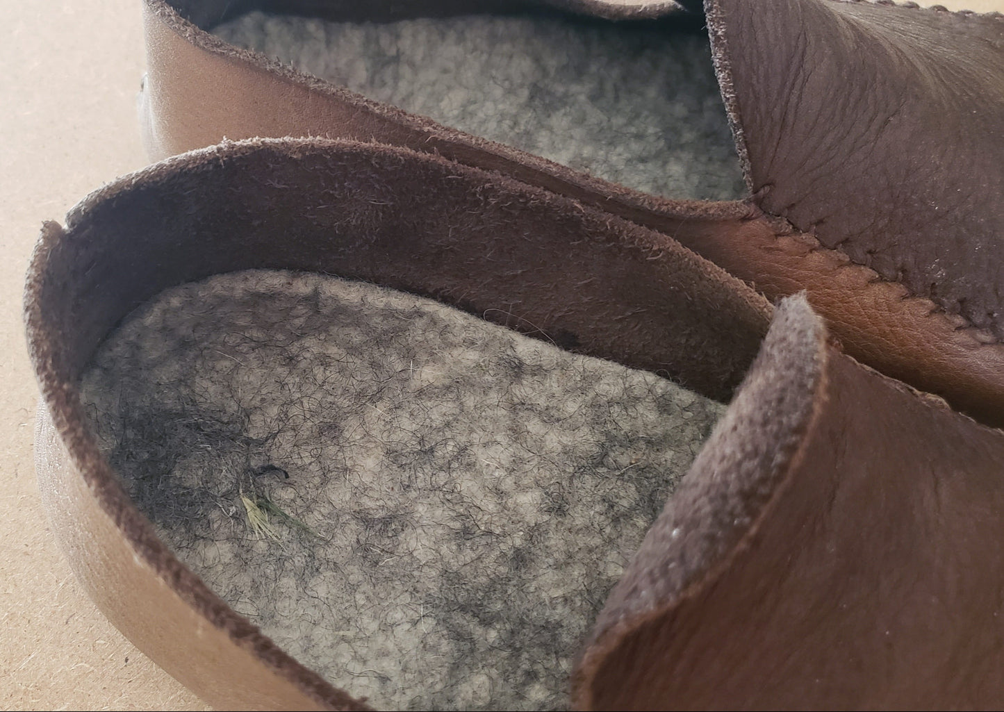 DIY Felt Insoles Tutorial for Moccasins and Shoes