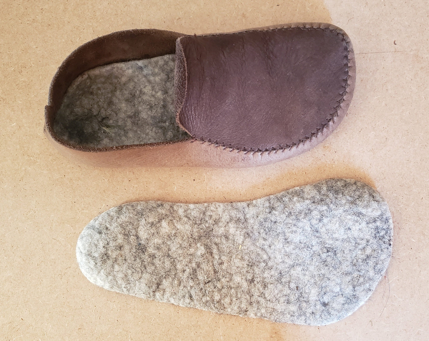 High quality felt for inner sole