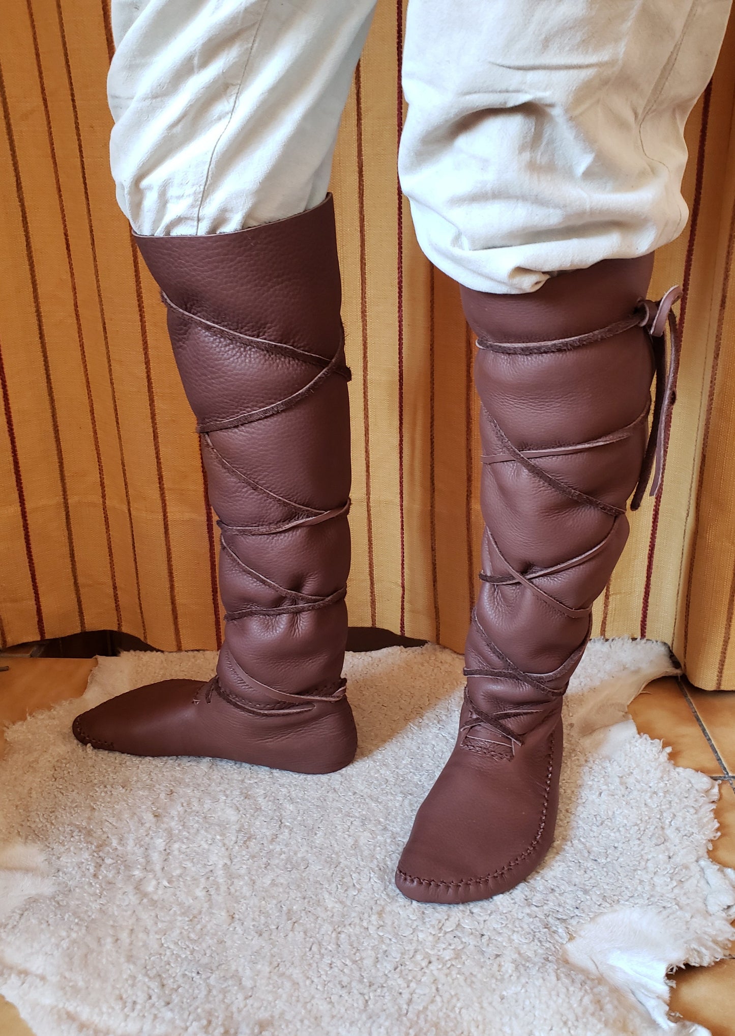 Custom-made Leather Boots