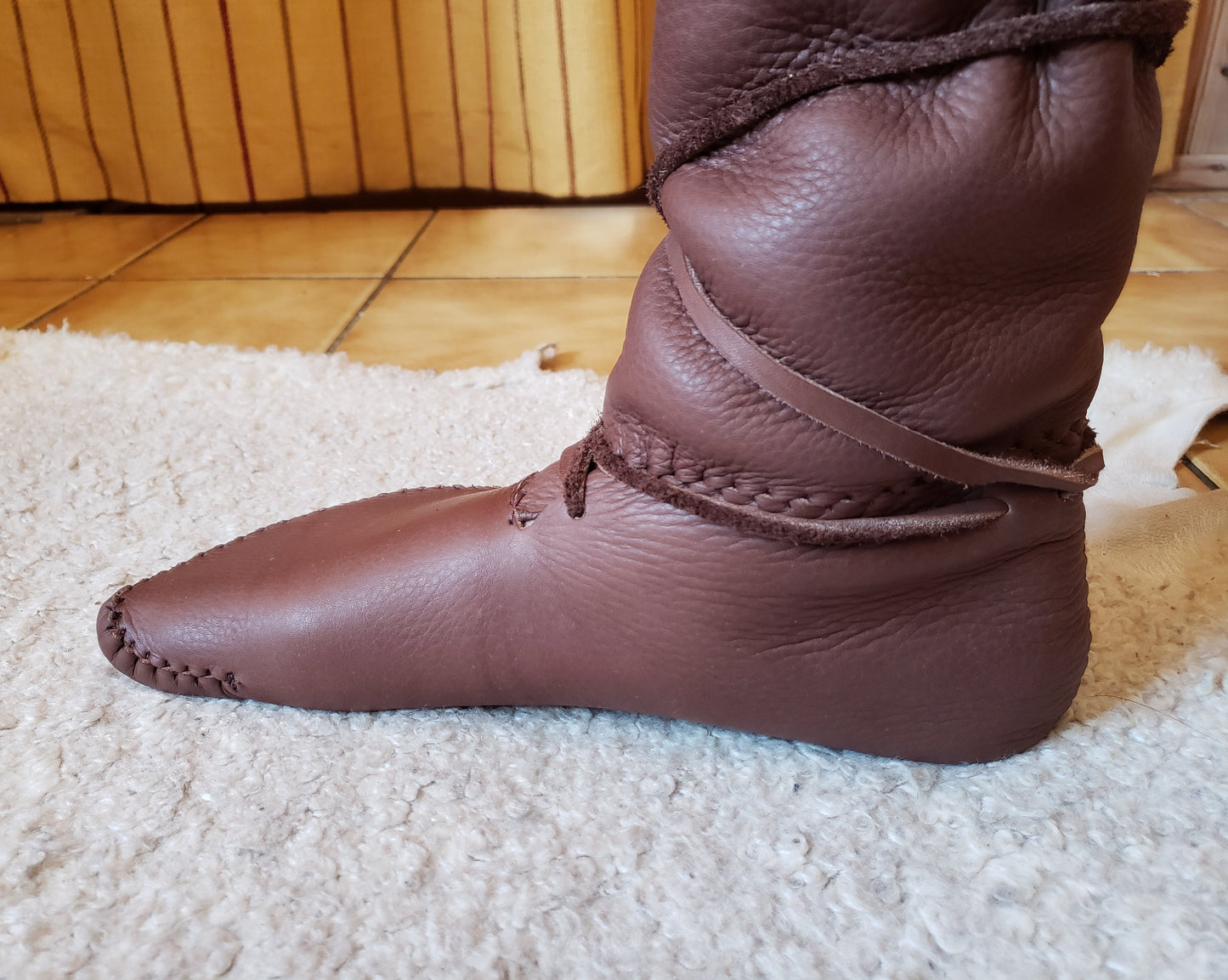 Custom-make Leather Boots