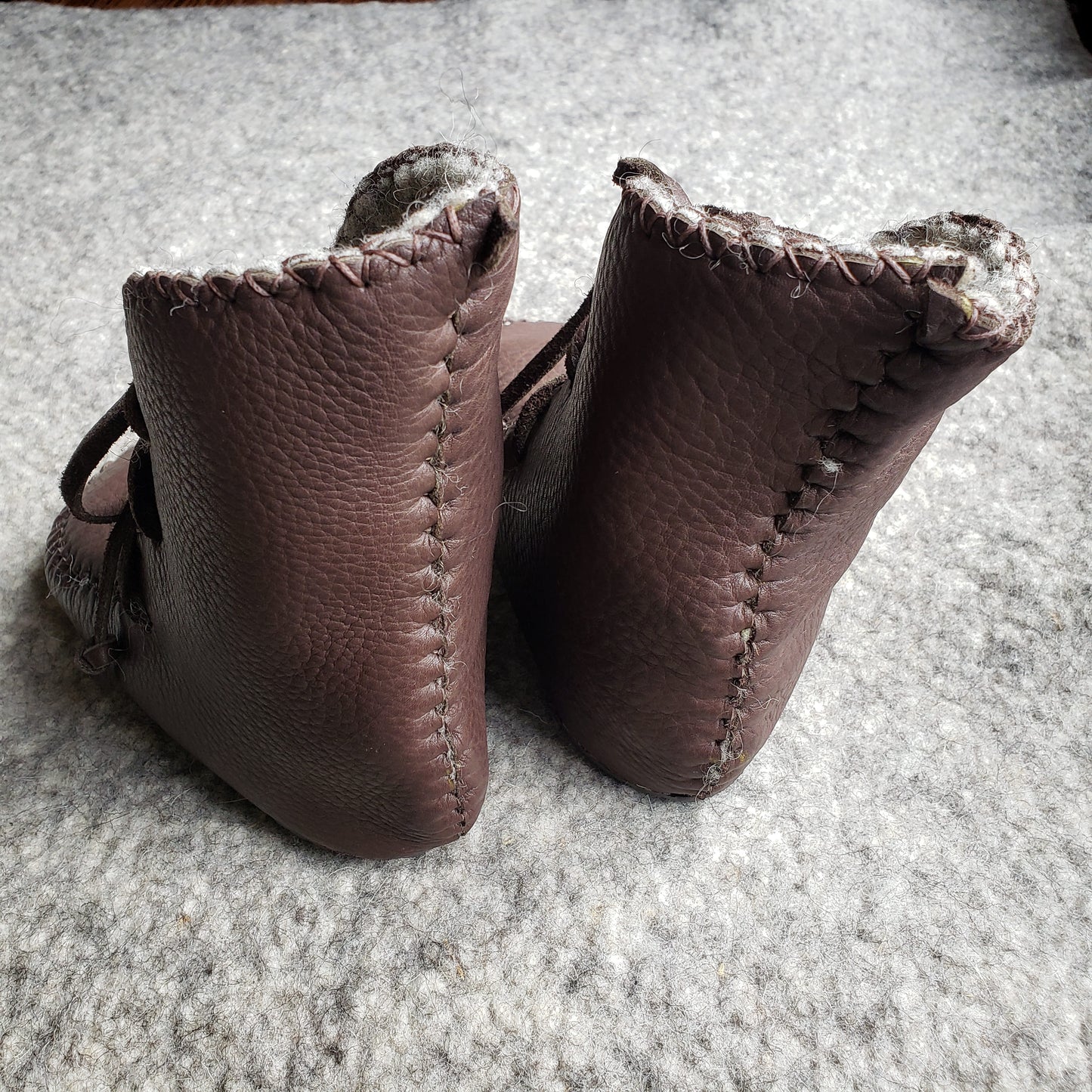 Winter Boots Lined With Felt