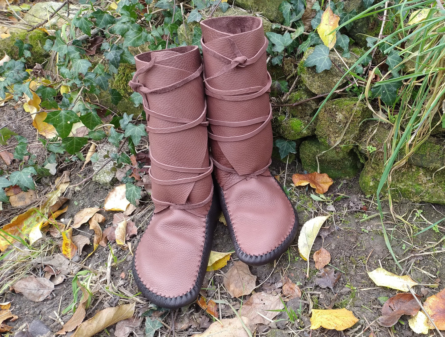 "Viking & Medieval Boots" / Custom-Made Barefoot-Boots