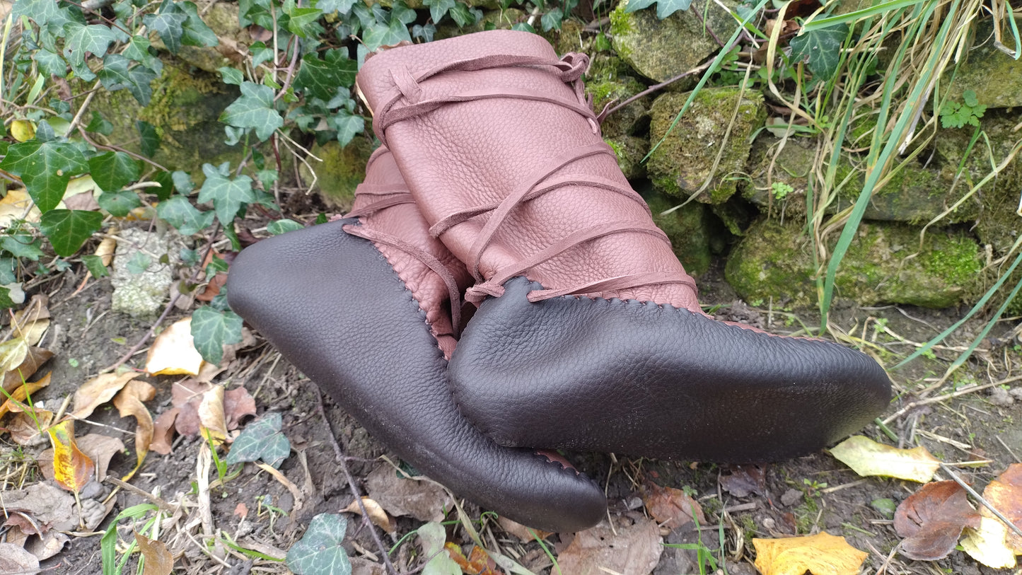 "Viking & Medieval Boots" / Custom-Made Barefoot-Boots