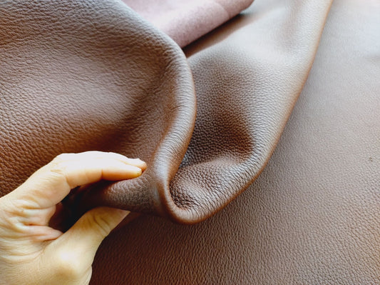 Metal-Free Soft Calf Leather 1.8/2 mm Natural Grain