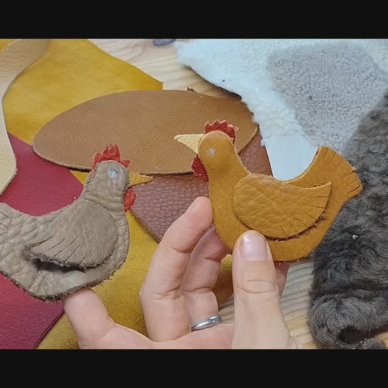 chicken finger puppets course intro
