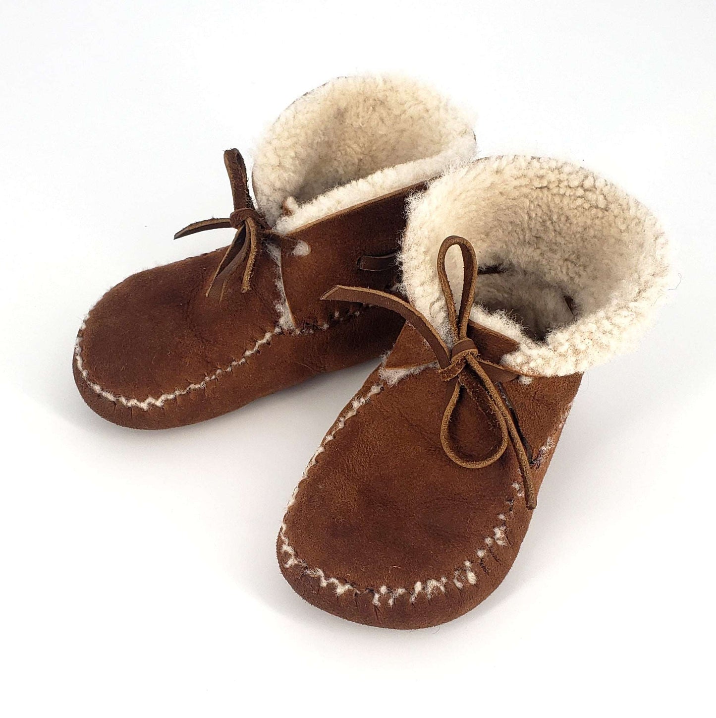 Baby and Kids Sheepskin Low Boots - Slippers / Inner Boot Liners Earthingmoccasins