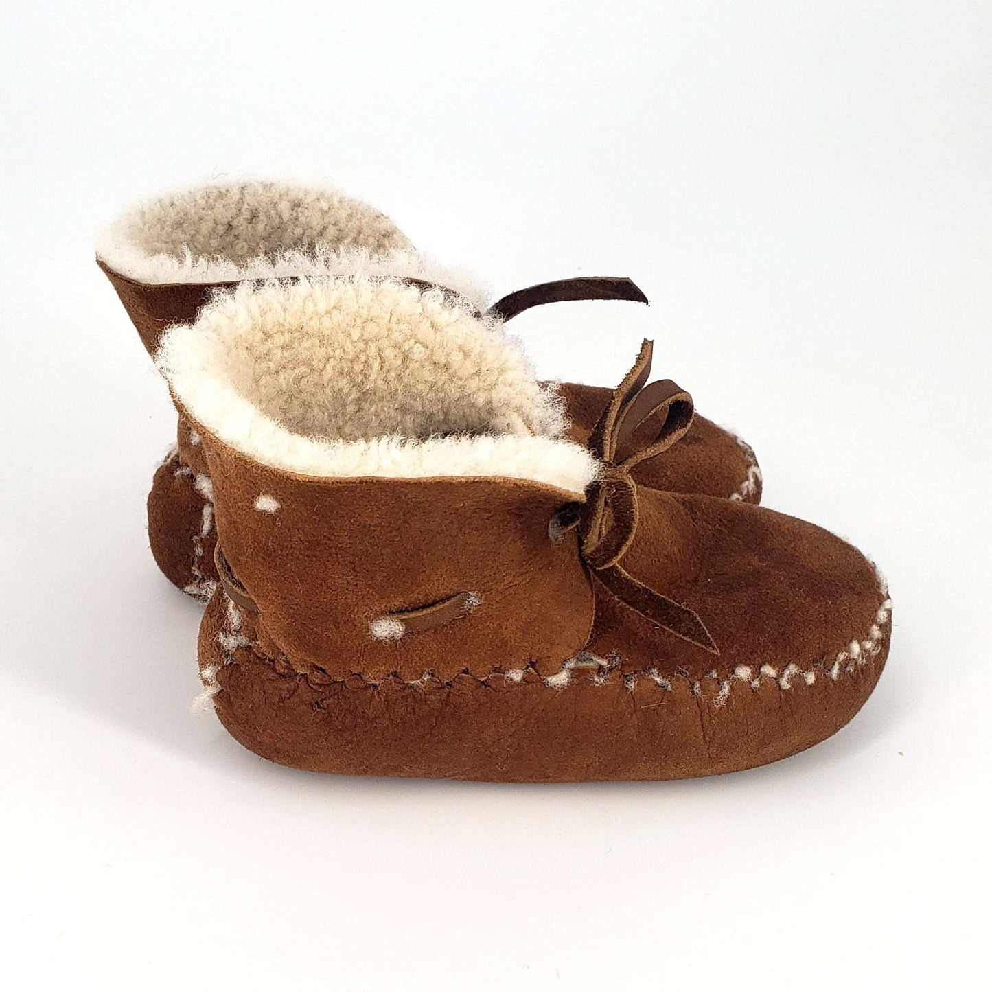 Baby and Kids Sheepskin Low Boots - Slippers / Inner Boot Liners Earthingmoccasins