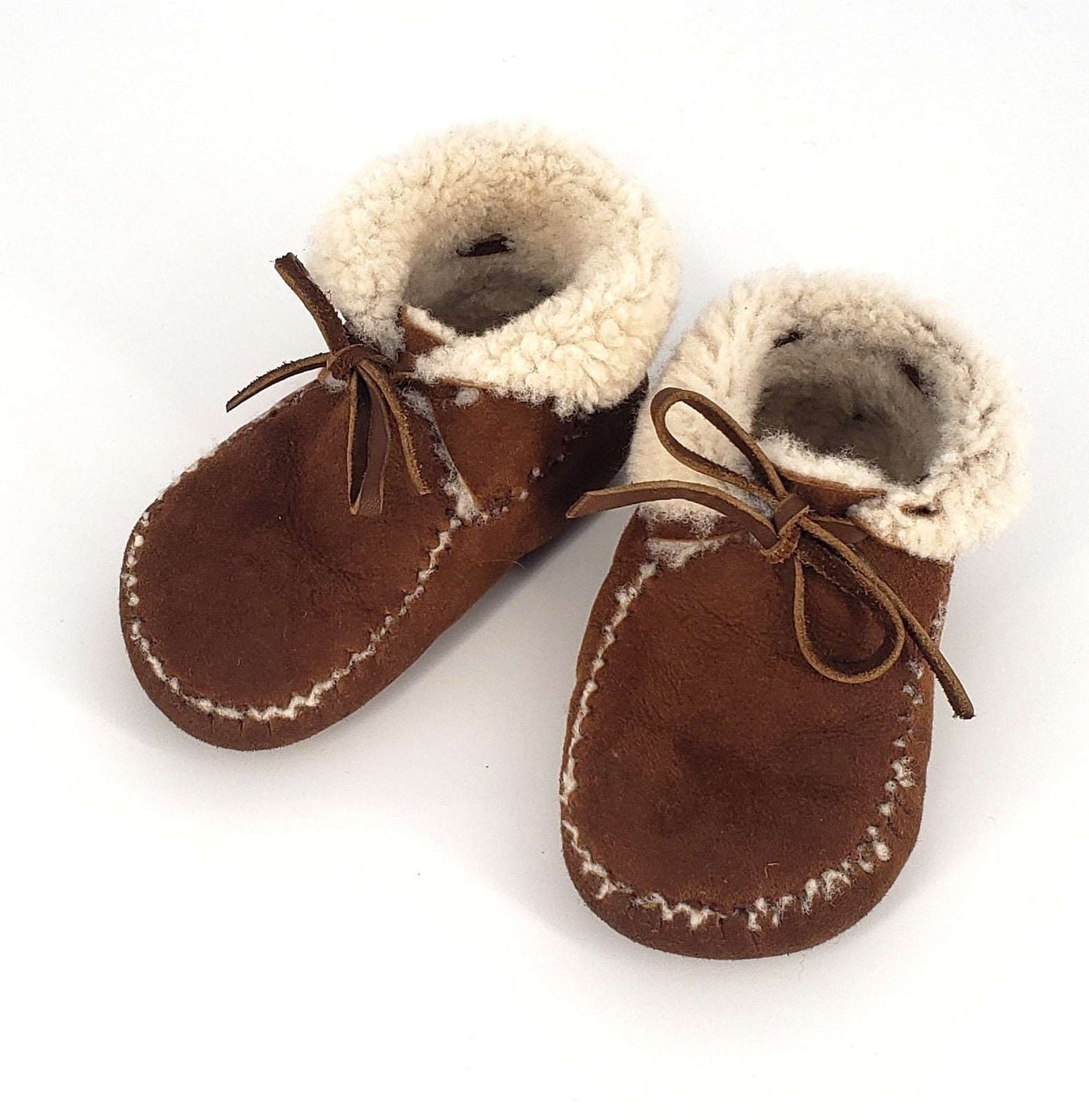 Baby and Kids Sheepskin Low Boots - Slippers / Inner Boot Liners Earthingmoccasins