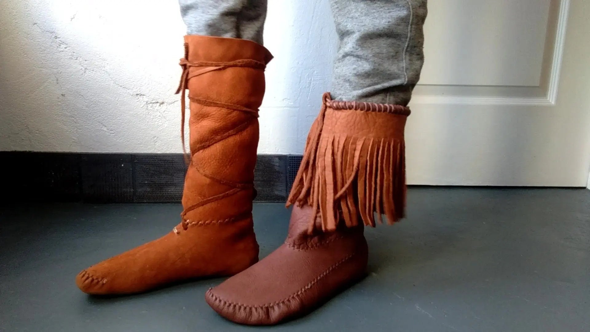High Boot Kit + "The Base" Tutorial & Patterns - Make your own Patterns for Moccasins in 10+ Different Styles Earthingmoccasins