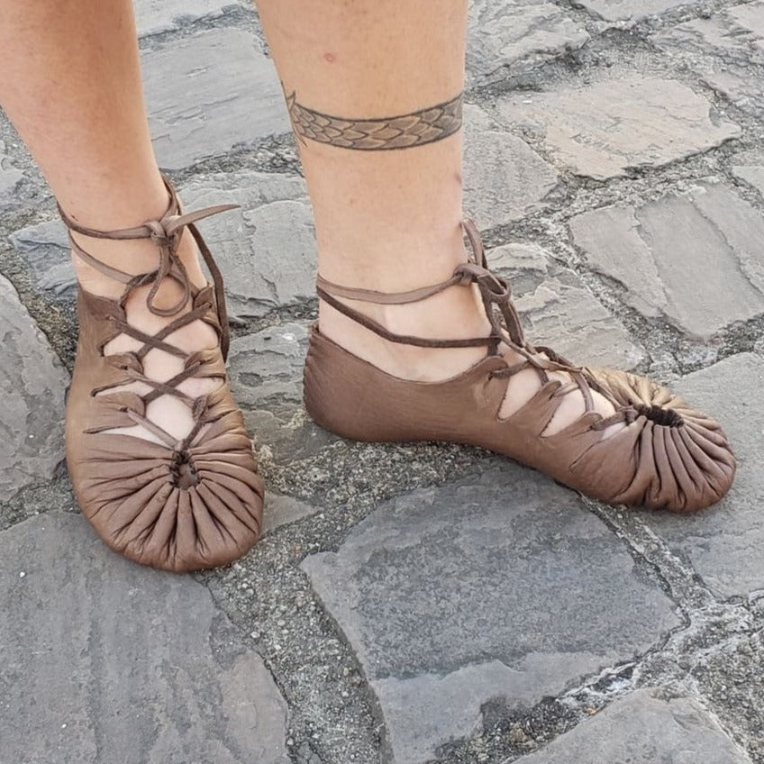 "Sun" Sandals / Custom-Made Barefoot-Sandals Earthingmoccasins