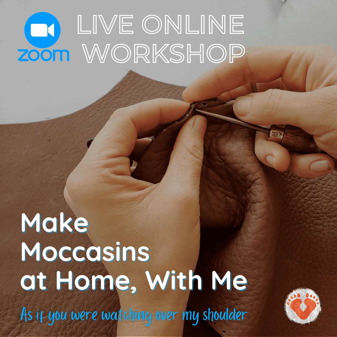 Live Online Workshop for Low Moccasins 28th and 29th of January Earthingmoccasins