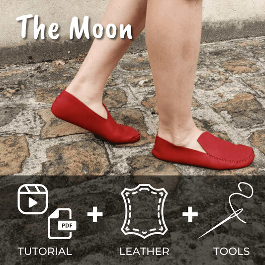 DIY Kit for The Moon Moccasins Earthingmoccasins