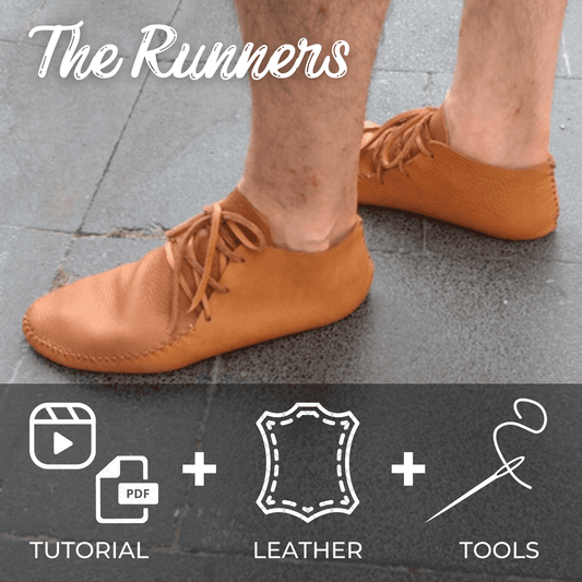 DIY Kit for The "Runners" Earthingmoccasins