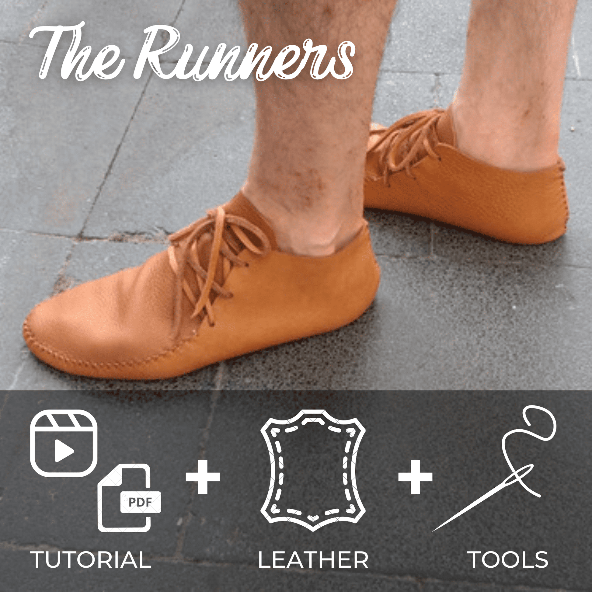 DIY Kit for The "Runners" Earthingmoccasins