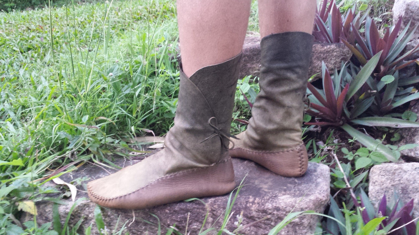 DIY Kit for the "Wrap-up Boots" Earthingmoccasins