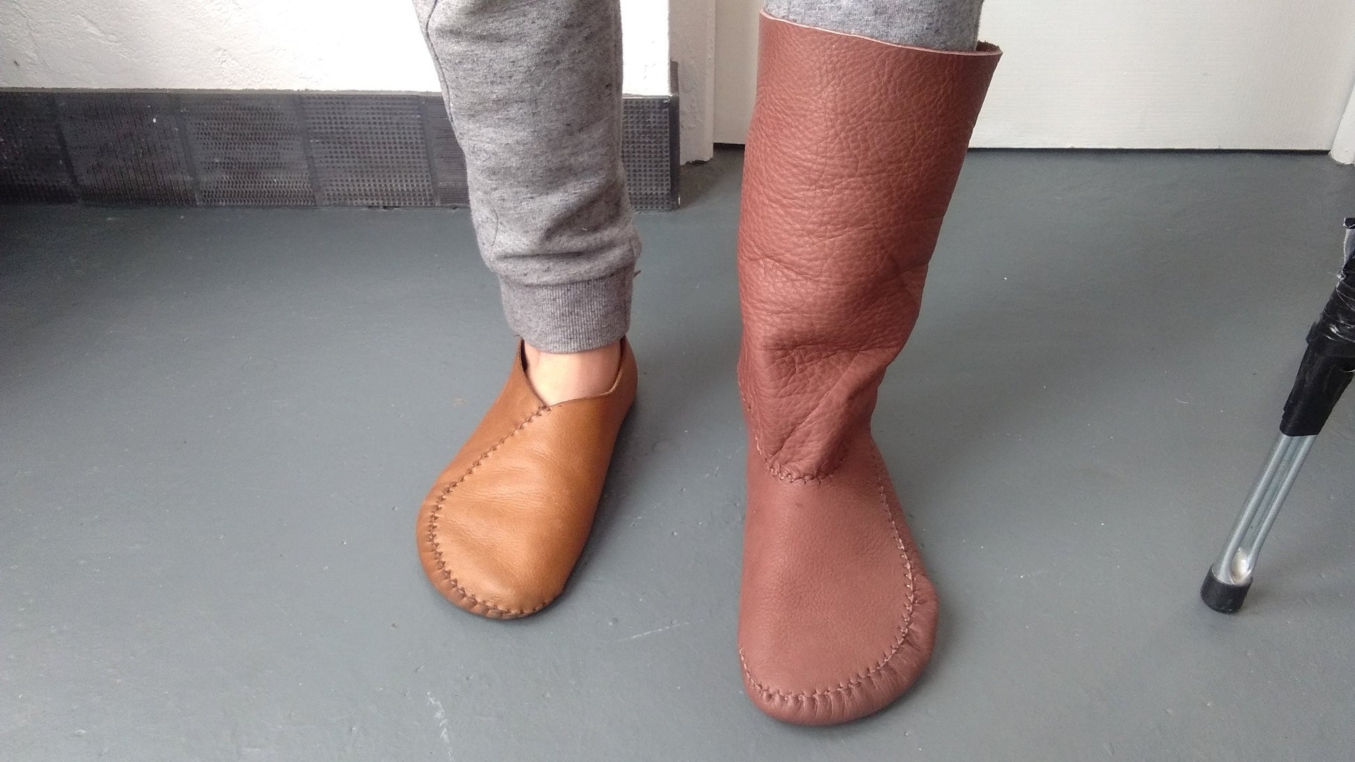 DIT Kit for The "Base" in High Boot Styles Earthingmoccasins
