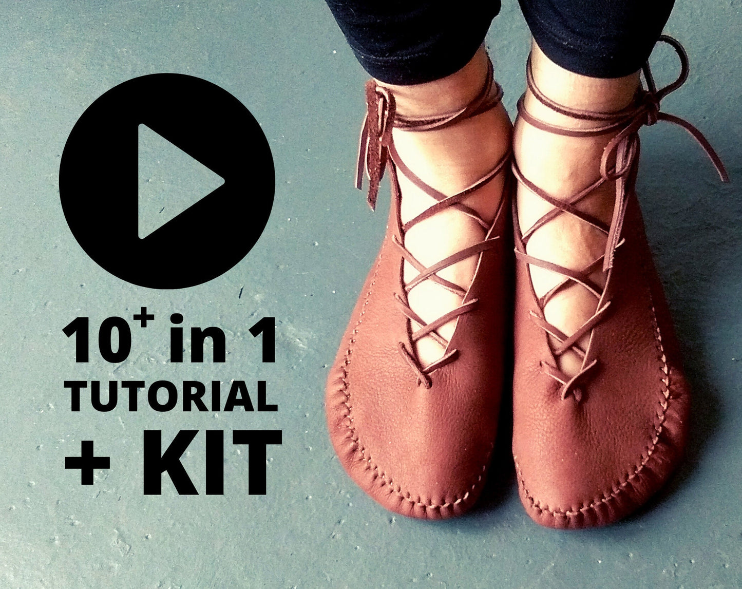 DIY Kit for The "Base" in Low Styles Earthingmoccasins