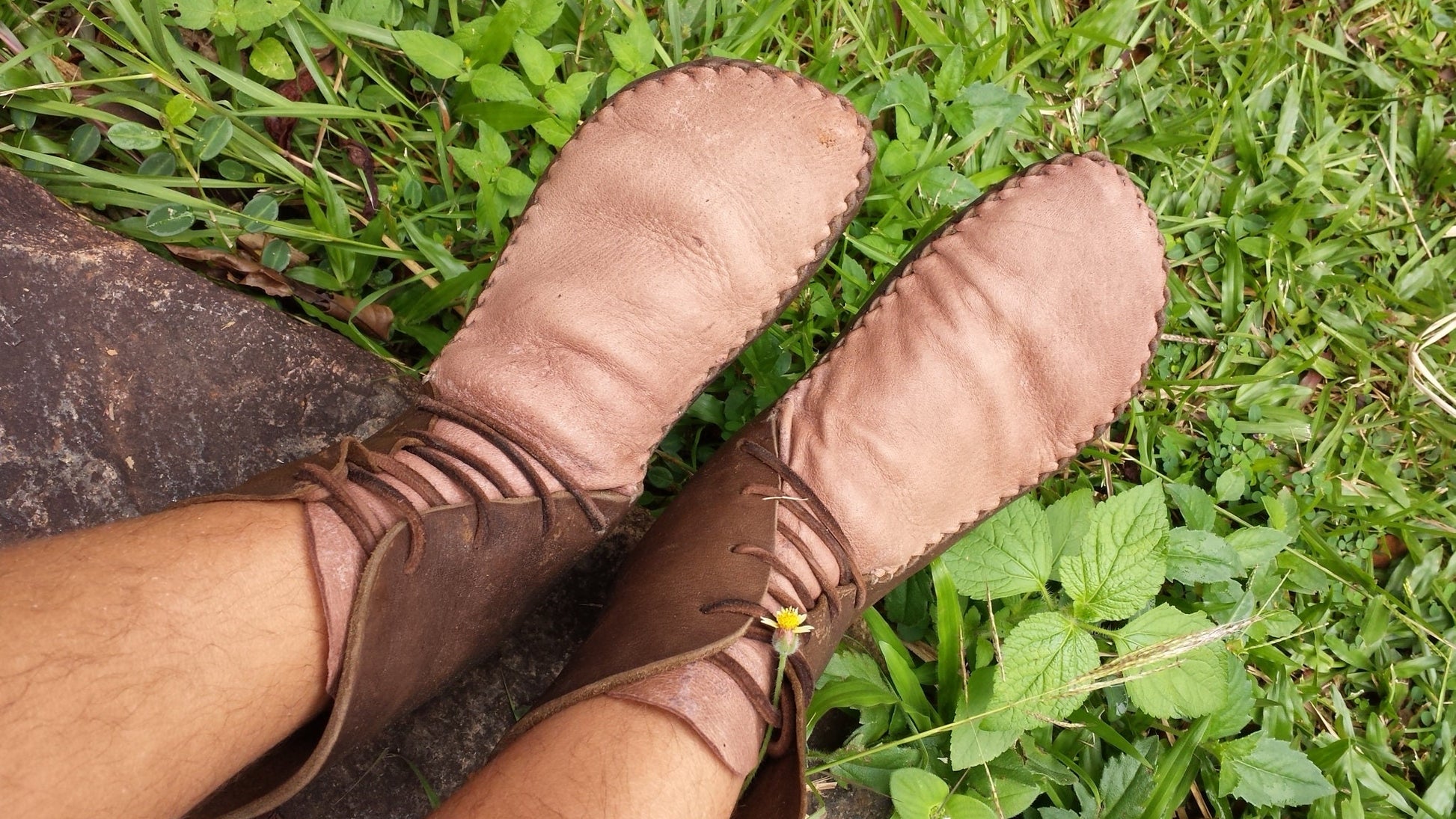 DIY Kit for "The Laced-Up Boots" Earthingmoccasins