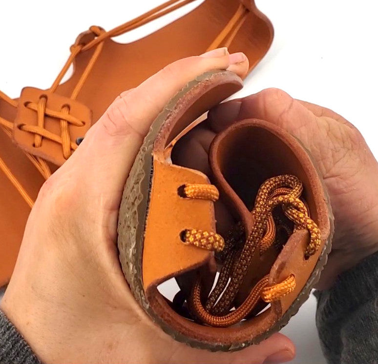 Trimini Minimalist Leather Sandals for Men and Women